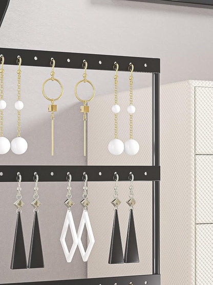 Earring Holder Organizer, Pierced Large Earrings Display Stand - Image 5