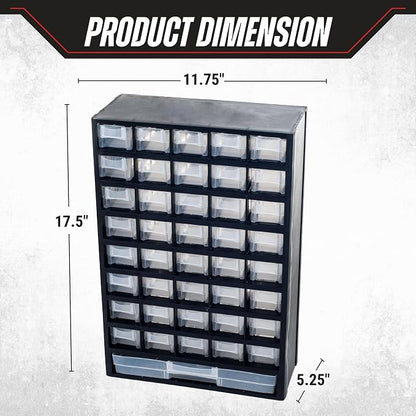 Storage Bin with Drawers - Image 2