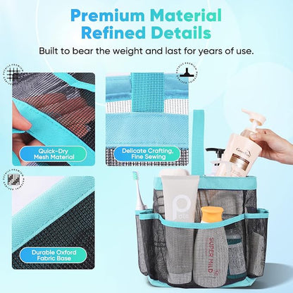 EUDELE Mesh Shower Caddy Portable - Image 3