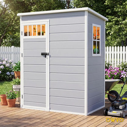 DWVO 5x3FT Outdoor Storage Shed - Image 9