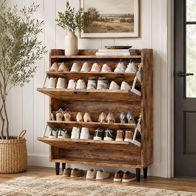 VINGLI Shoe Storage Cabinet for Entryway - Image 3