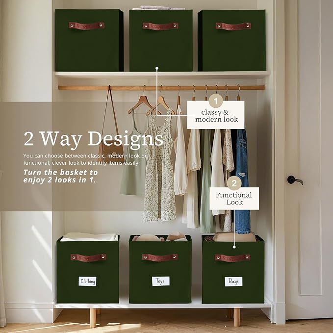 DECOMOMO Storage Bins, Cube Storage Bin - Image 5
