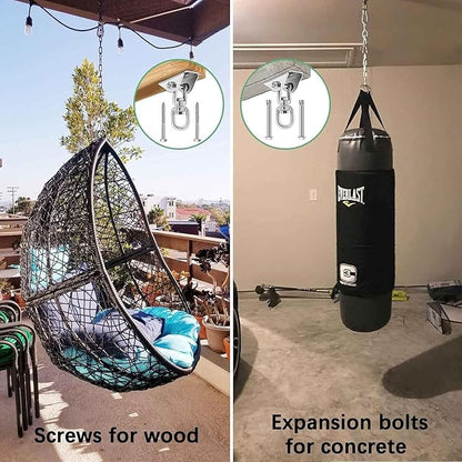Swing Hanger for Wooden & Concrete Swing Set, 2000LB Capacity Hammock Hanger - Image 2