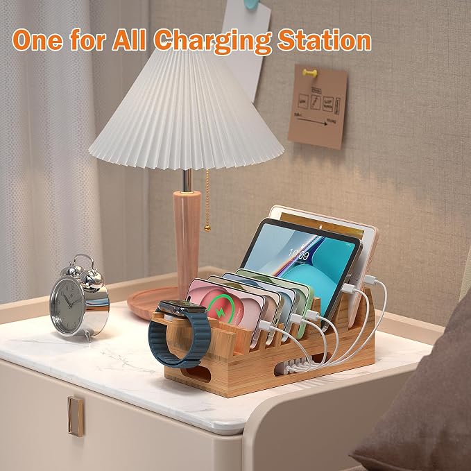 Pezin & Hulin Bamboo Charging Station Holder - Image 6