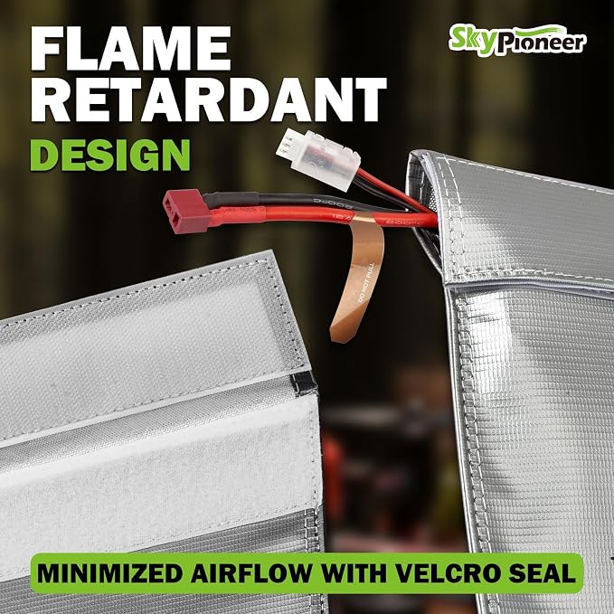 RC Lipo Safe Bag, Fire Retardant Lipo Battery Bag, Fireproof Explosion-proof - Image 6