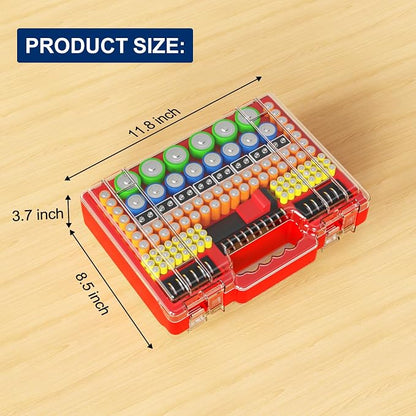 Battery Organizer Storage Holder Box Case - Image 5