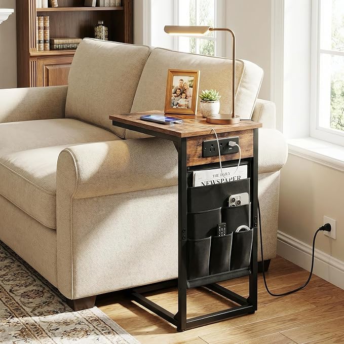 AMHANCIBLE C Shaped End Table - Image 2