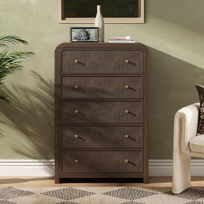 Oak&Sparrow 5 Drawer Tall Dresser - Image 4