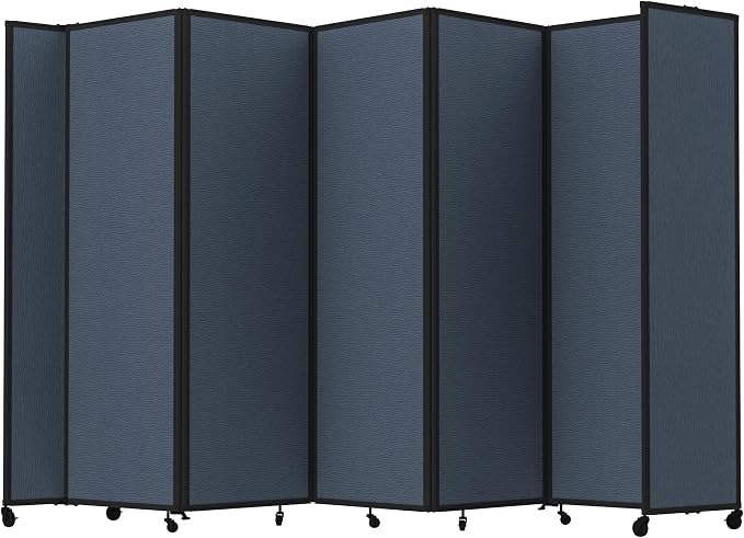Versare Room Divider 360 Portable Wall Partition | Folding Panels | Large by VERSARE