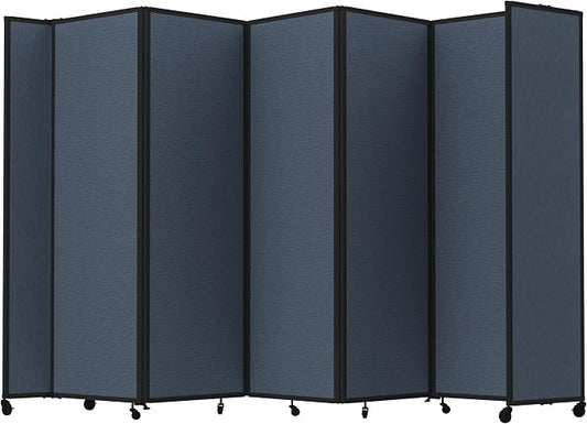 Versare Room Divider 360 Portable Wall Partition | Folding Panels | Large by VERSARE