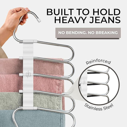 MORALVE Pants Hangers Space Saving - Image 4