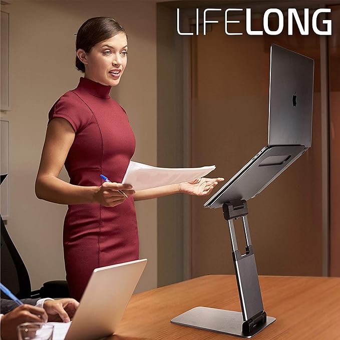 Lifelong Ergonomic Adjustable Laptop Riser - Image 2