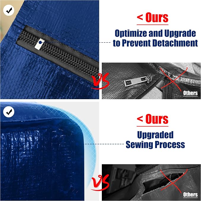 Cosy Family 4 Pack Heavy Duty Extra Large Moving Bags - Image 8