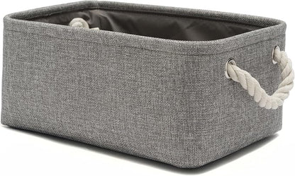 11.8x7.9x5.2 Inch Fabric Small Storage Bins by VQRTEXAStorageBasket