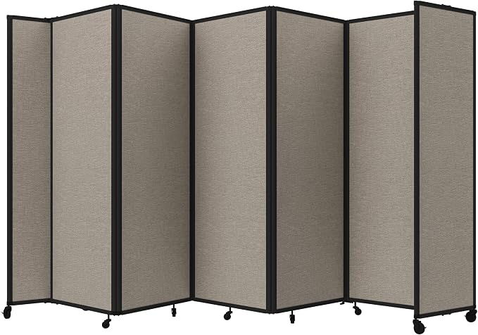 Versare Room Divider 360 Portable Wall Partition | Folding Panels | Large by VERSARE