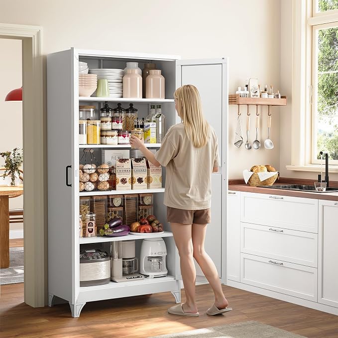 Yizosh Metal Storage Cabinet - Image 4