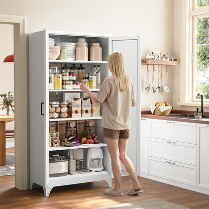 Yizosh Metal Storage Cabinet - Image 4