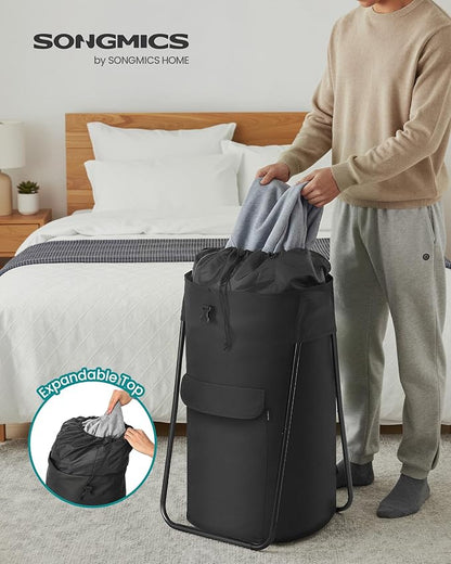 SONGMICS Laundry Bag with Stand, Laundry Backpack 31.7 Gallons, Heavy-Duty - Image 2