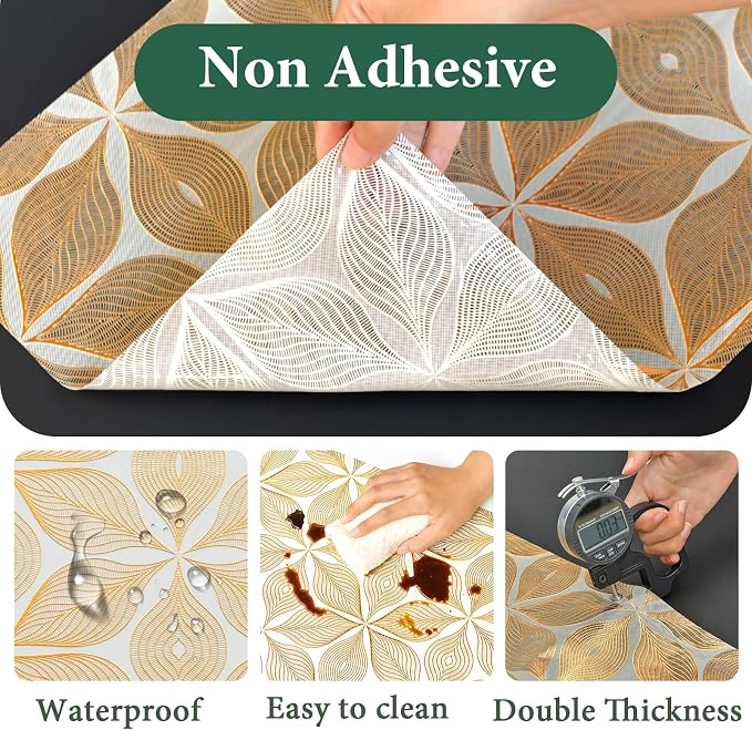 Drawer and Shelf Liner for Kitchen Cabinet: 23.6 in X 20 Ft Waterproof Shelf - Image 7