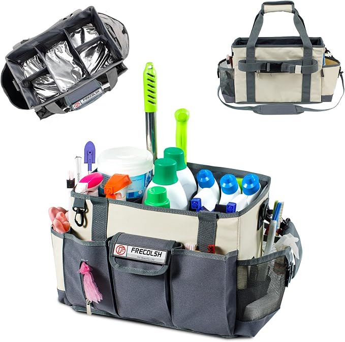 Cleaning Caddy for Cleaning Suppliers Organizer by FRECOLSH