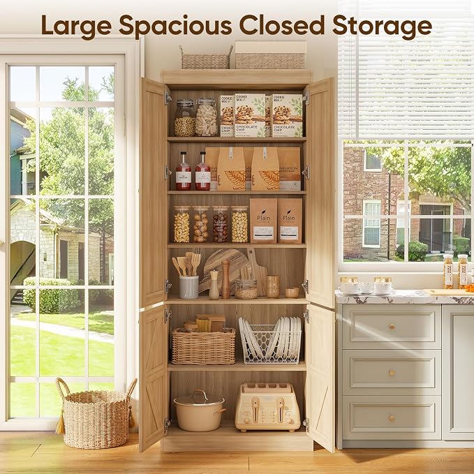 ivaniti 70.8" Tall Bookshelf - Image 5