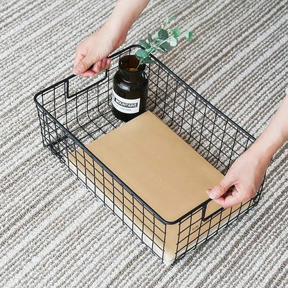 Kingrol 2 Pack Wire Storage Baskets - Image 8
