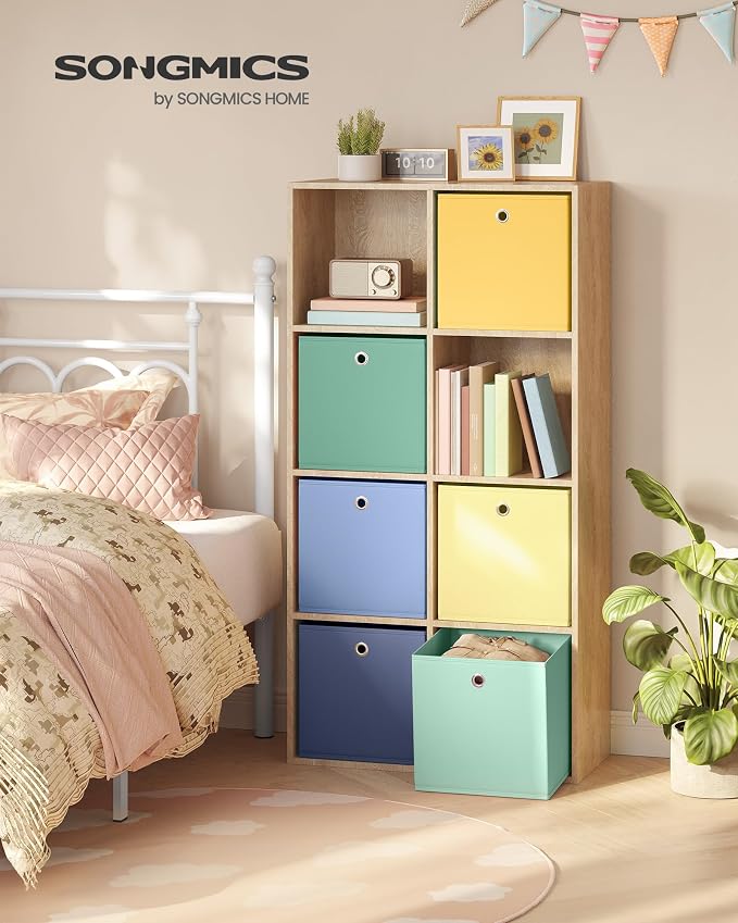 SONGMICS Storage Cubes, Rainbow Storage Bins, URFB233XA08 - Image 2