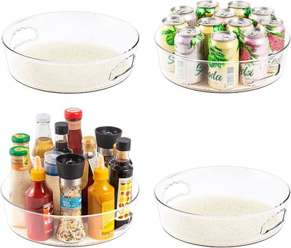 4 Pack Lazy Susan Organizer by Rakkime