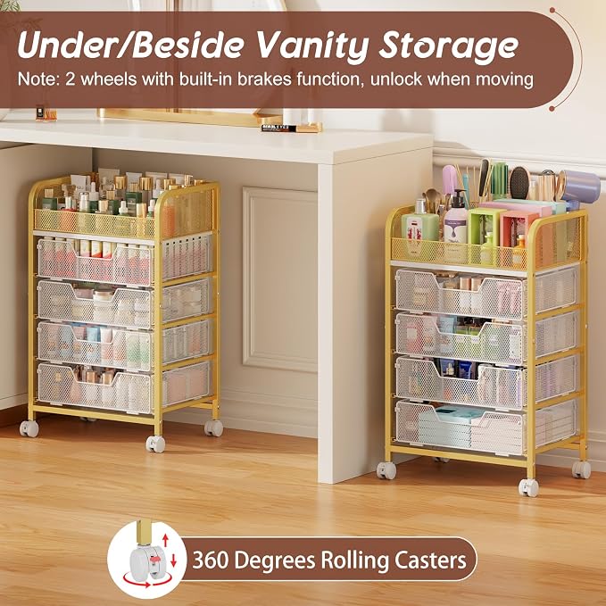 Hongtamoya Makeup Cart Organizer - Image 3