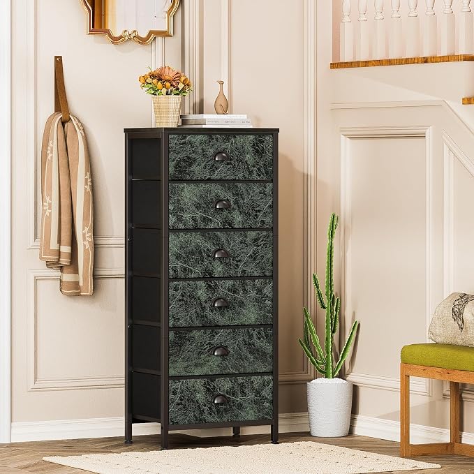 Furnulem Vertical Dresser for Bedroom, Tall Storage Tower Unit and Chest - Image 9
