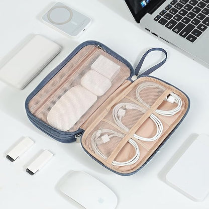 NISHEL Travel Cord Organizer Case, Double Layers Tech Electronic Bag, Essentials - Image 7