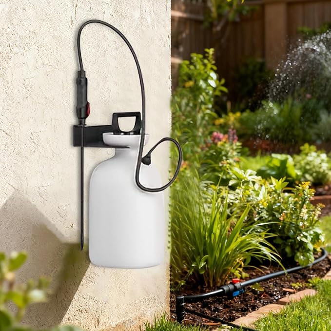 Spray Bottle Holder | Pump Sprayer Storage Shelf | Wall-Mounted Garden Tool - Image 9