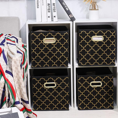 Fabric storage bins Cubes, Fabric Cube Organizer - Image 4
