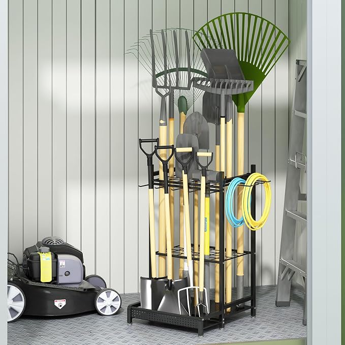 Garden Tool Organizer for Garage, Utility Storage Racks - Image 5