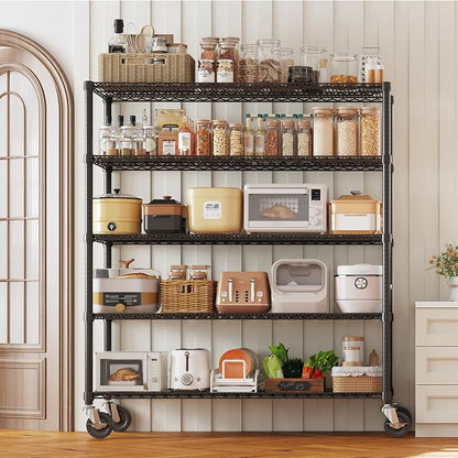 Garvee Storage Shelves, 5-Tier Metal Shelving Units - Image 2