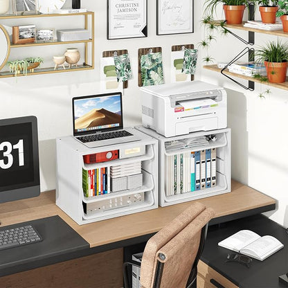 Simple Trending Desk File Organizers, 4-Tier Letter Tray Paper Organizer - Image 6