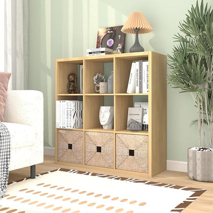 CTESNE【2026 Wooden Thick Frame 9 Cube Storage Organizer Shelf - Image 8