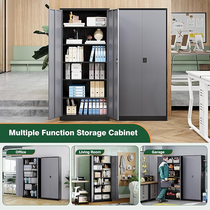 Letaya Metal Garage Storage Cabinets - Image 7