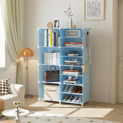 AWTATOS Closet Organizer 8 Cube Storage Shelves Closet Storage Clothes - Image 2