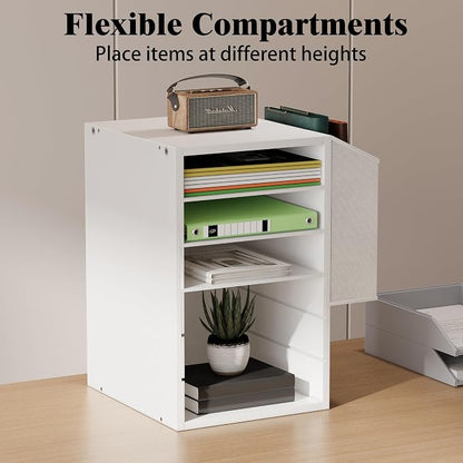 6 Tier Adjustable Countertop Mail Sorter, Mailboxes - Image 4