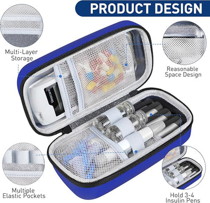 Insulin Cooler Travel Case, Portable Temperature Display Medicine Travel Cooler - Image 6