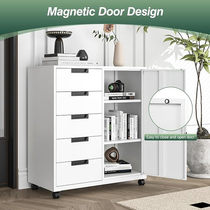 MIIIKO 5 Drawer Storage Cabinet - Image 5