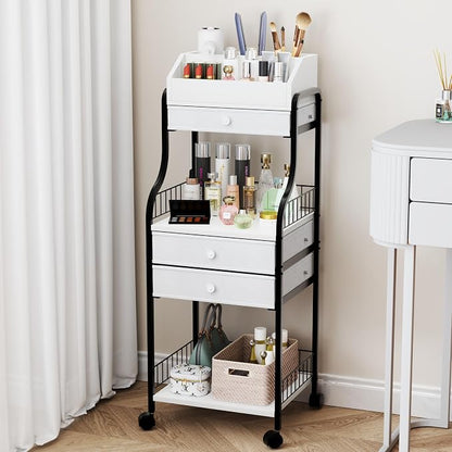 HapiRm Floor Makeup Organizer Storage by HapiRm