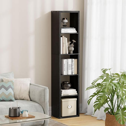 5 Cube Storage Organizer Single Row, Cube Shelf by JPIZISO