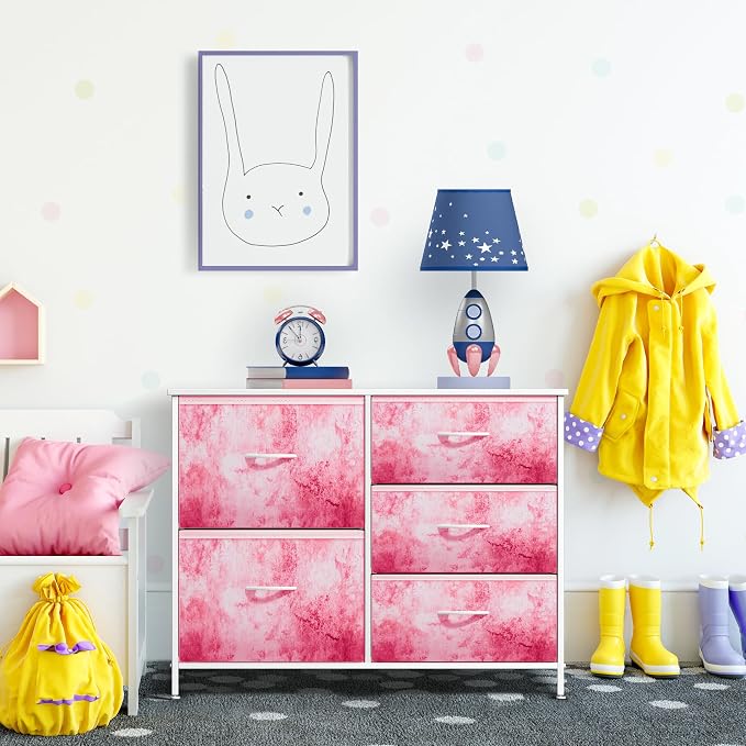 Sorbus Kids Dresser with 5 Drawers - Image 6