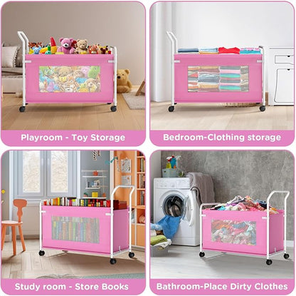 KEEGH Extra Large Toy Box for Kids - Image 8