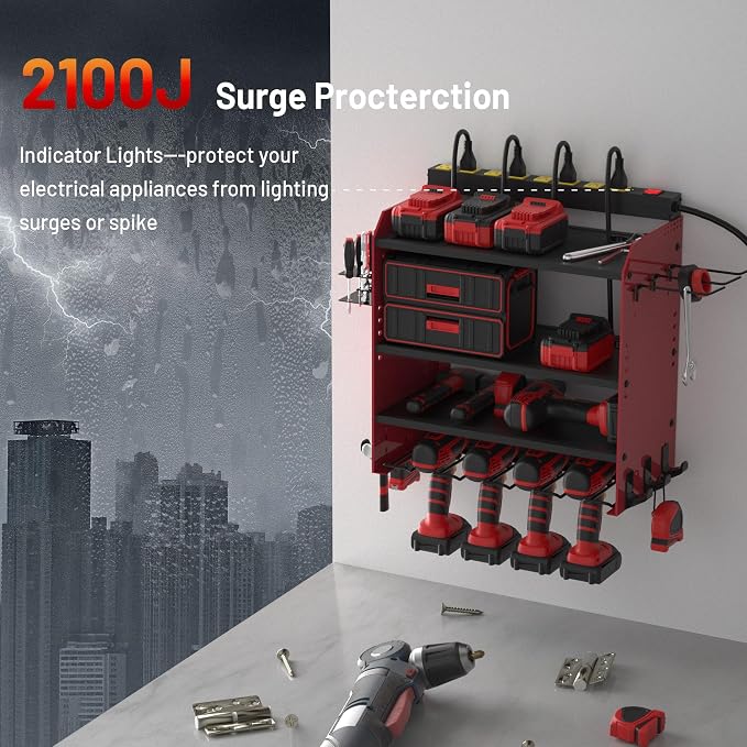 Power Tool Organizer Wall Mount - Image 3