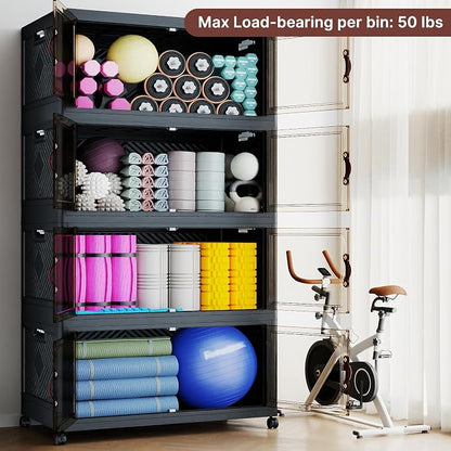 936QT Extra Large Stackable Storage Bins - Image 5