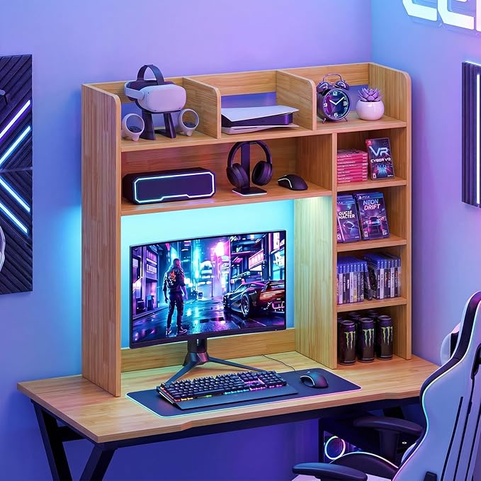Tangkula Desktop Bookshelf - Image 5