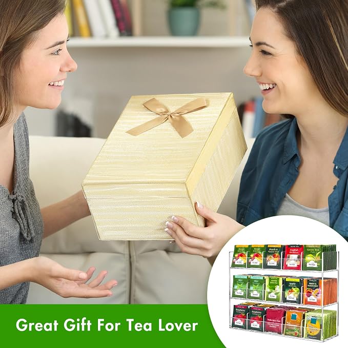 BEYGORM Acrylic Tea Bag Organizer - Image 6